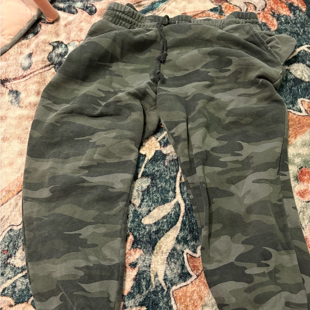Camo Green Jogger Pants